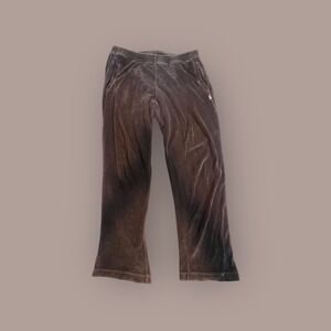 Polo Ralph Lauren XL Velour Track Pants Mens Black Pony Logo Joggers Sweatpants